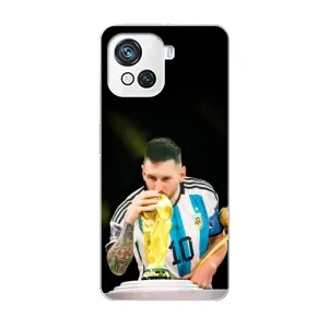Чехлы для Blackview Oscal C80 (Leo чемпион) (AlphaPrint) (Кубок Месси)