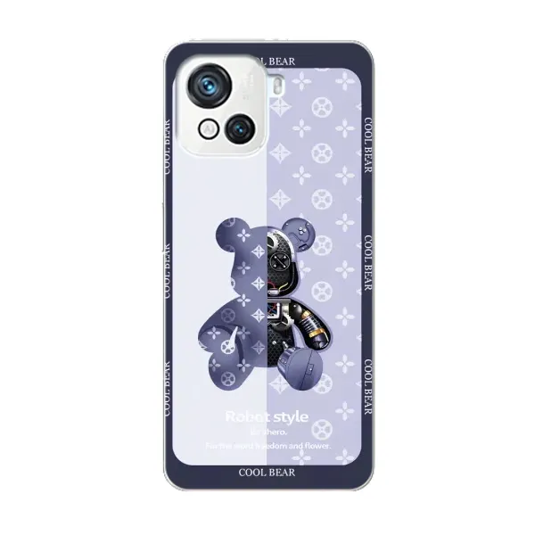 Чохол з принтом «Медведик LV» для Blackview Oscal C80