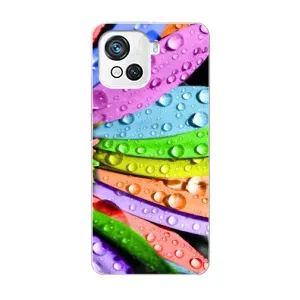 Чехлы (ART) Цветы на Blackview Oscal C80 (VPrint) (Семицветик)