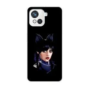 Чохли Венсдей на Blackview Oscal C80 Уенсдей (AlphaPrint) (серйозна Венздей)