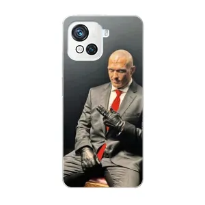 Чохол з принтом «Усик Hitman» для Blackview Oscal C80
