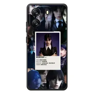 Чехлы Венсдей на Blackview Oscal Flat 1C Уэнсдей (AlphaPrint)