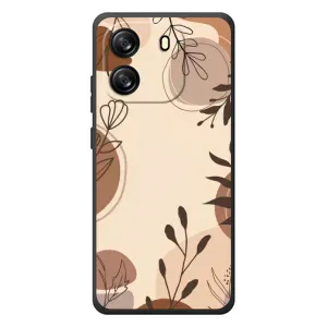 Чехол с цветочным принтом на oughlin Oscal Flat 1С