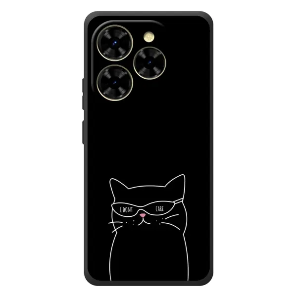 Чехол с принтом «Равнодушный кот» для Blackview Shark 9