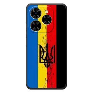 Украинские Чехлы для Blackview Shark 9 с картинкой УПА (AlphaPrint) (Флаг УПА)