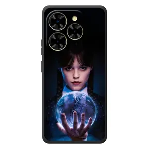 Чехол с дизайном Венздей 2 на Blackview Shark 9 (Магическая сфера Уэнздей)