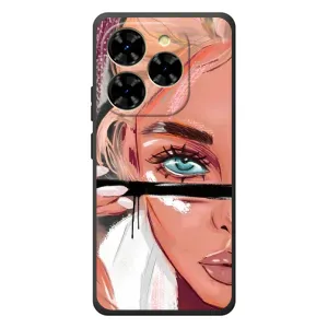 Чехол с принтом «Макияж» для Blackview Shark 9