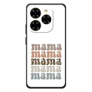 Чехлы для мамы на Blackview Shark 9 (Текстовый коллаж мама)