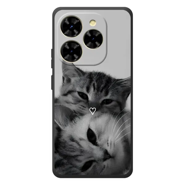 Чехол с принтом «Пара котов» для Blackview Shark 9