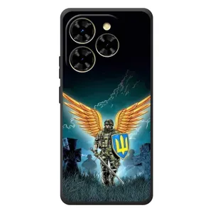 Чехлы с картинкой ЗСУ для Blackview Shark 9 (AlphaPrint) (Солдат ЗСУ)