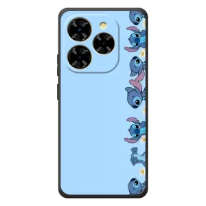Чехол с принтом Стич на Blackview Shark 9 (Стич фон)