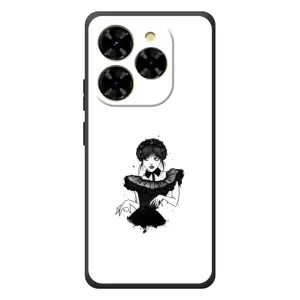 Чехлы Венсдей на Blackview Shark 9 Уэнсдей (AlphaPrint) (танец Уэнздей)