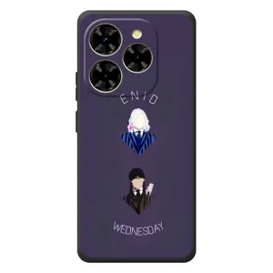 Чехлы Венсдей на Blackview Shark 9 Уэнсдей (AlphaPrint) (Уэнздей и подруга)