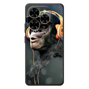 Чехол с Обезьянами Blackview Shark 9 - (AlphaPrint)