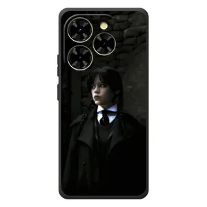 Чехол с дизайном Венздей 2 на Blackview Shark 9 (Темный стиль Уэнздей)