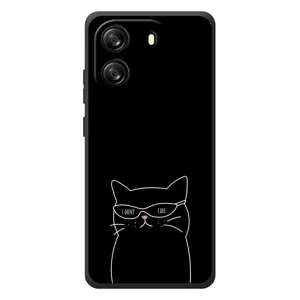 Чехол с рисунком кот на Blackview Wave 6C