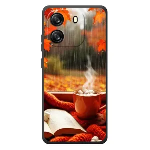 Чехол с уникальным дизайном «Осень с кофе» для Blackview Wave 6C