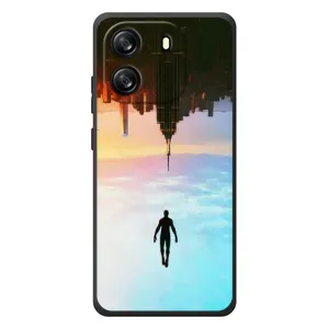 Чехол с человеком пауком для Blackview Wave 6C - (AlphaPrint)
