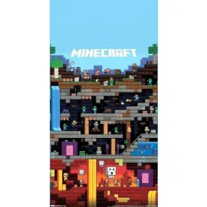 Чехол Майнкрафт на Самсунг А02 (AlphaPrint) Minecraft (фон Minecraft)