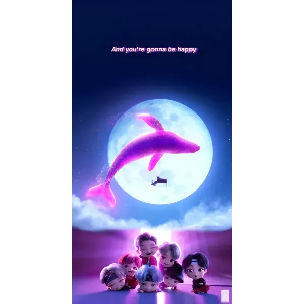 Чохол з принтом «КИТ BTS» для Samsung Galaxy A02 Чохол з принтом «КИТ BTS» для Samsung Galaxy A02