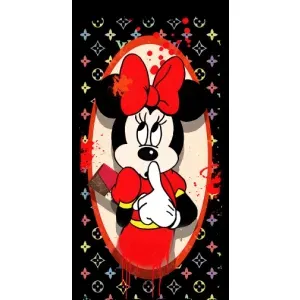 Чехол Disney Mouse Samsung Galaxy A02 (PREMIUMPrint) (Минни Маус ЛВ)