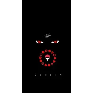 Чохли на тему: Ітачи Учіха для Самсунг А02 (AlphaPrint) (очі Ітачі)