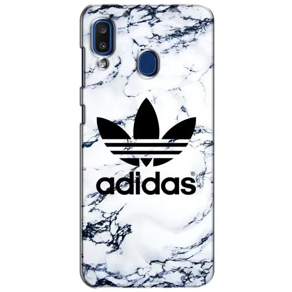 Чехол с принтом «Адидас на мраморе» для Samsung Galaxy a20 2019 (A205F)