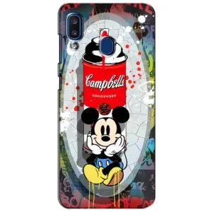 Чехол Disney Mouse Samsung Galaxy a20 2019 (A205F) (PREMIUMPrint) (Американский Маус)