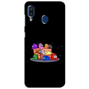 Чехол Амонг Ас для Samsung Galaxy a20 2019 (A205F) (AlphaPrint) (Амонг-ас)