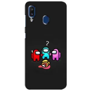 Чехол Амонг Ас для Samsung Galaxy a20 2019 (A205F) (AlphaPrint) (Импостер)