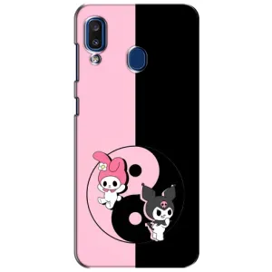 Чехол с кроликом Куроми на Samsung Galaxy a20 2019 (A205F) (Куроми Инь Янь)