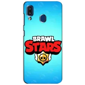 Чехлы Brawl Stars для Samsung Galaxy a20 2019 (A205F) (AlphaPrint)