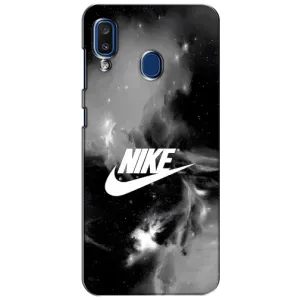Чохол для Samsung Galaxy a20 2019 (A205F) - з принтом Найк (AlphaPrint) (Лого Найк)