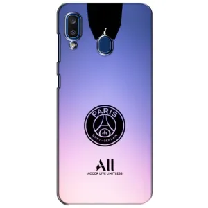 Чохли PSG для Samsung Galaxy a20 2019 (A205F) (AlphaPrint) (лого PSG)