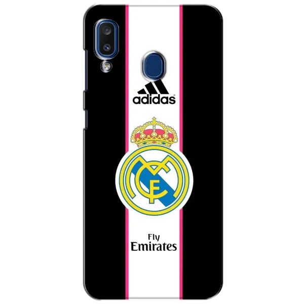 Чохол з принтом «Лого Real Madrid» для Samsung Galaxy a20 2019 (A205F)