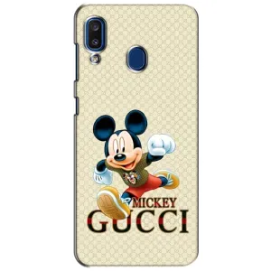 Чехол Disney Mouse Samsung Galaxy a20 2019 (A205F) (PREMIUMPrint) (Mikki Gucci)