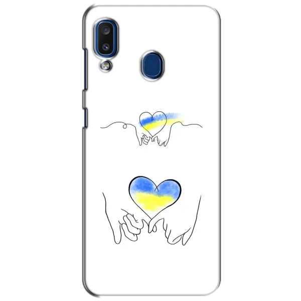 Чехол с принтом «Мир Украине» для Samsung Galaxy a20 2019 (A205F) Чехол с принтом «Мир Украине» для Samsung Galaxy a20 2019 (A205F)