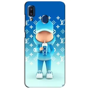 Круті Чохли Луі Віттон для Samsung Galaxy a20 2019 (A205F) (AlphaPrint) (Хлопець LV)
