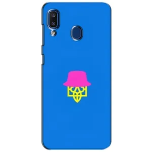 Чохли для Samsung Galaxy a20 2019 (A205F) Укр. Символіка (AlphaPrint) (Шапка на гербу)