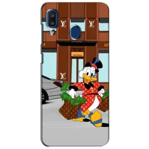 Чехлы для Samsung Galaxy a20 2019 (A205F) - Скрудж МакДак Louis Vuitton (PREMIUMPrint) (Скрудж ЛВ)