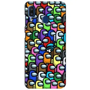 Чехол Амонг Ас для Samsung Galaxy a20 2019 (A205F) (AlphaPrint) (Убит)