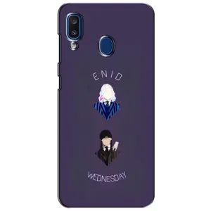 Чохли Венсдей на Samsung Galaxy a20 2019 (A205F) Уенсдей (AlphaPrint) (Венздей і подруга)