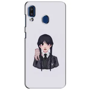 Чохли Венсдей на Samsung Galaxy a20 2019 (A205F) Уенсдей (AlphaPrint) (Венздей і Річ)