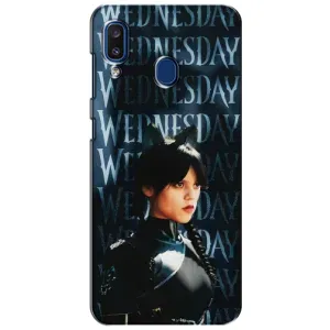 Чохли Венсдей на Samsung Galaxy a20 2019 (A205F) Уенсдей (AlphaPrint) (Венздей кішка)
