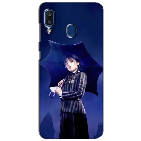 Чохол з принтом «Венздей з парасолькою» для Samsung Galaxy a20 2019 (A205F)