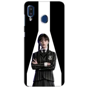 Чохли Венсдей на Samsung Galaxy a20 2019 (A205F) Уенсдей (AlphaPrint) (W-Wednesday)