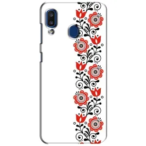 Чохол для Патріота України Samsung Galaxy a20 2019 (A205F) - (AlphaPrint) (Яскрава вишиванка)