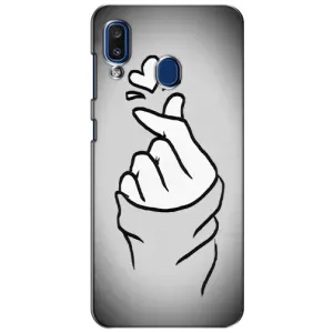 Чохол з принтом «Значок Love» для Samsung Galaxy a20 2019 (A205F)