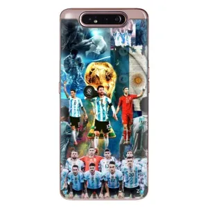 Чехлы Месси для Samsung Galaxy a80 2019 ( A805F ) (AlphaPrint) (Аргентина Месси)