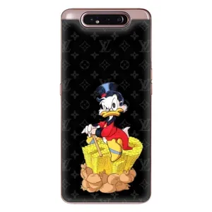 Чехлы для Samsung Galaxy a80 2019 ( A805F ) - Скрудж МакДак Louis Vuitton (PREMIUMPrint) (Богатство Макдака)